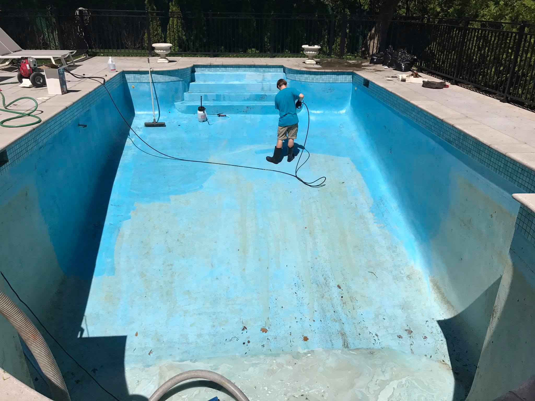 ACID WASHING - Piscines et Spas Seychelles Pools and Spas Lasalle 