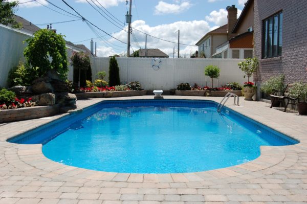 polymer inground pool